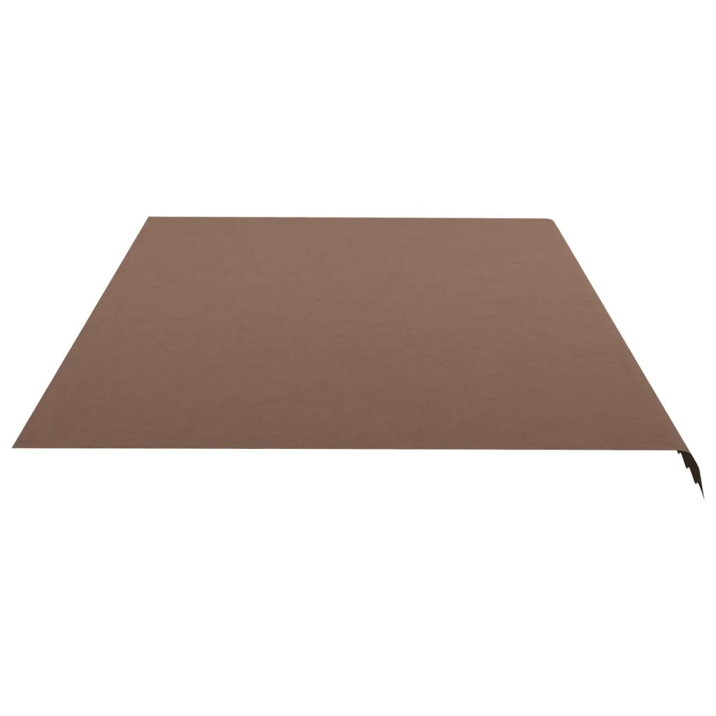Tessuto di Ricambio per Tenda da Sole Marrone 600x350 cm Poliestere 311984