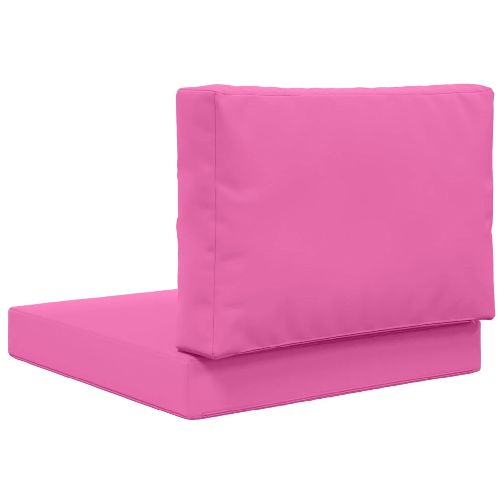 Cuscino per divano da esterno 2 pcs Rosa Poliestere