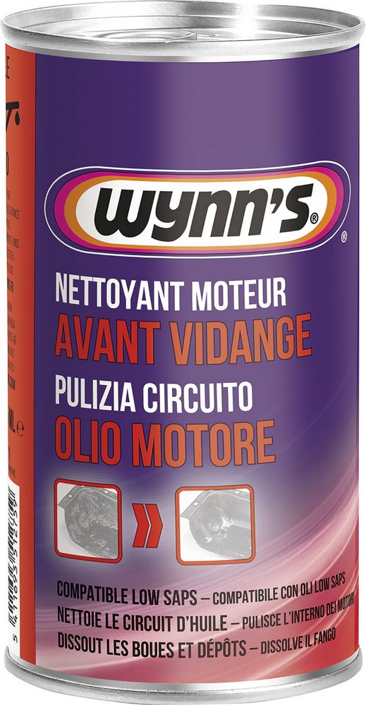 Pulizia circuito olio motore auto benzina e diesel 325ml