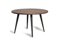 Tavolo da pranzo in massello di mango e metallo