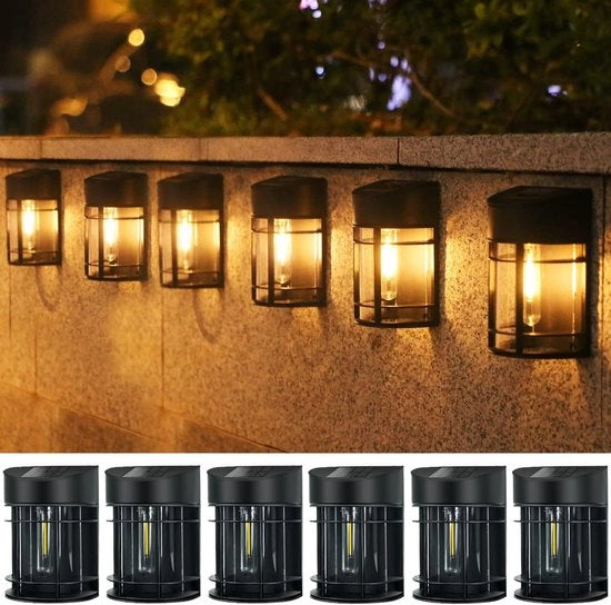 Lampada Solare per Esterno con Scatola Impermeabile - Accende Automaticamente la Notte