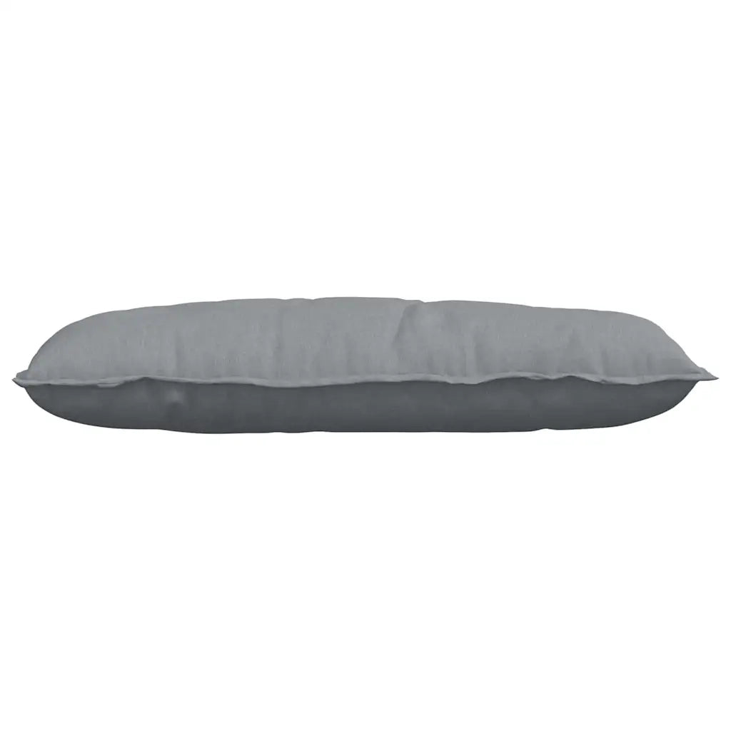 Cuscino per Schiena Grigio chiaro 100 x 19 x 50 cm Tessuto 42014744