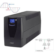 Ups 1,5 kva desktop line int.pro series 4*iec+rj11/45 lcd csb adj - 650-01502