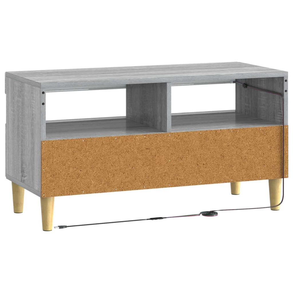 Mobile TV LED Sonoma grigio Legno ingegnerizzato 896781