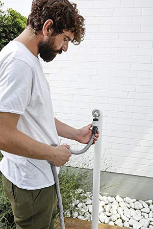 TUBO ESTENSIBILE PER GIARDINO IN KIT 'AQUAPOP 30' col. tortora  - GF