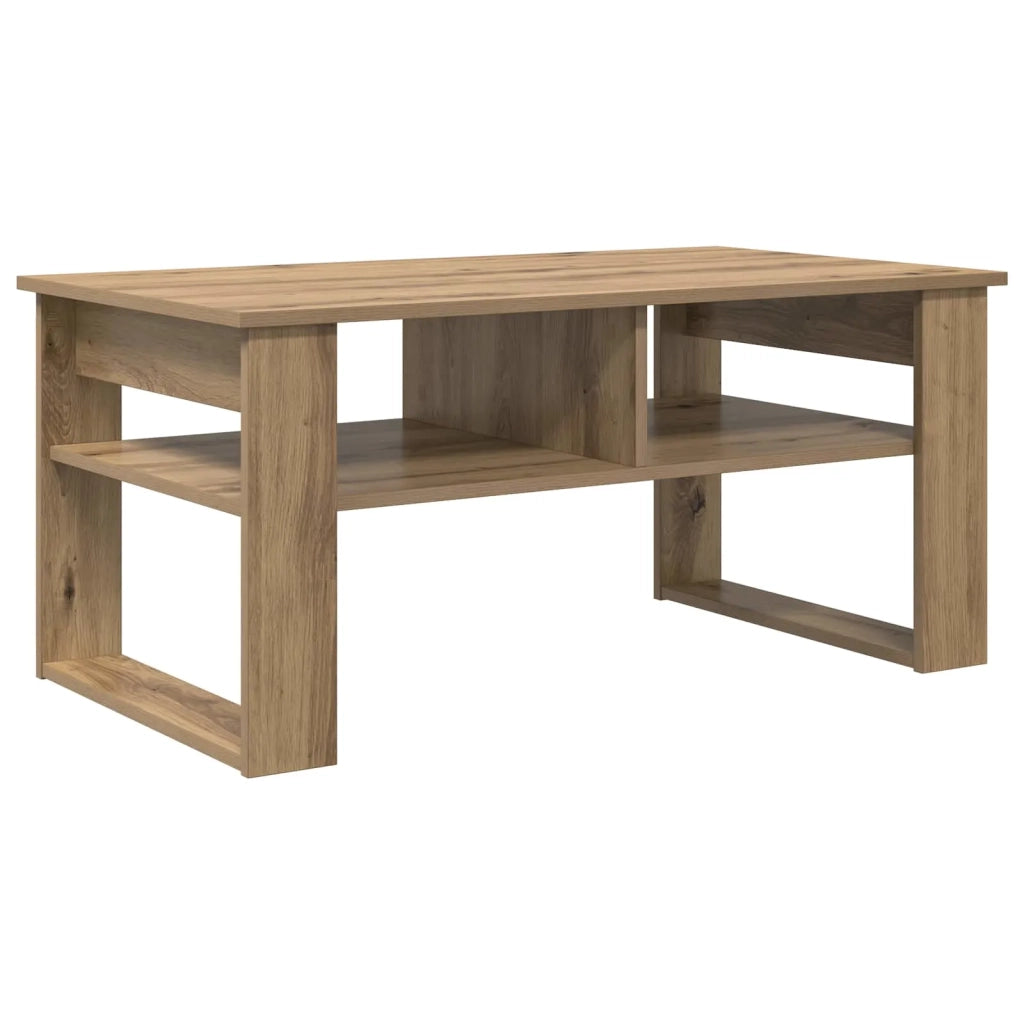 Tavolino da salotto Rovere artigianale 96 x 54 x 44 cm