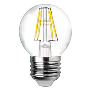 Lampadina led a filamento sfera e27 6 w *** colore- luce fredda 6000 k, confezione 1