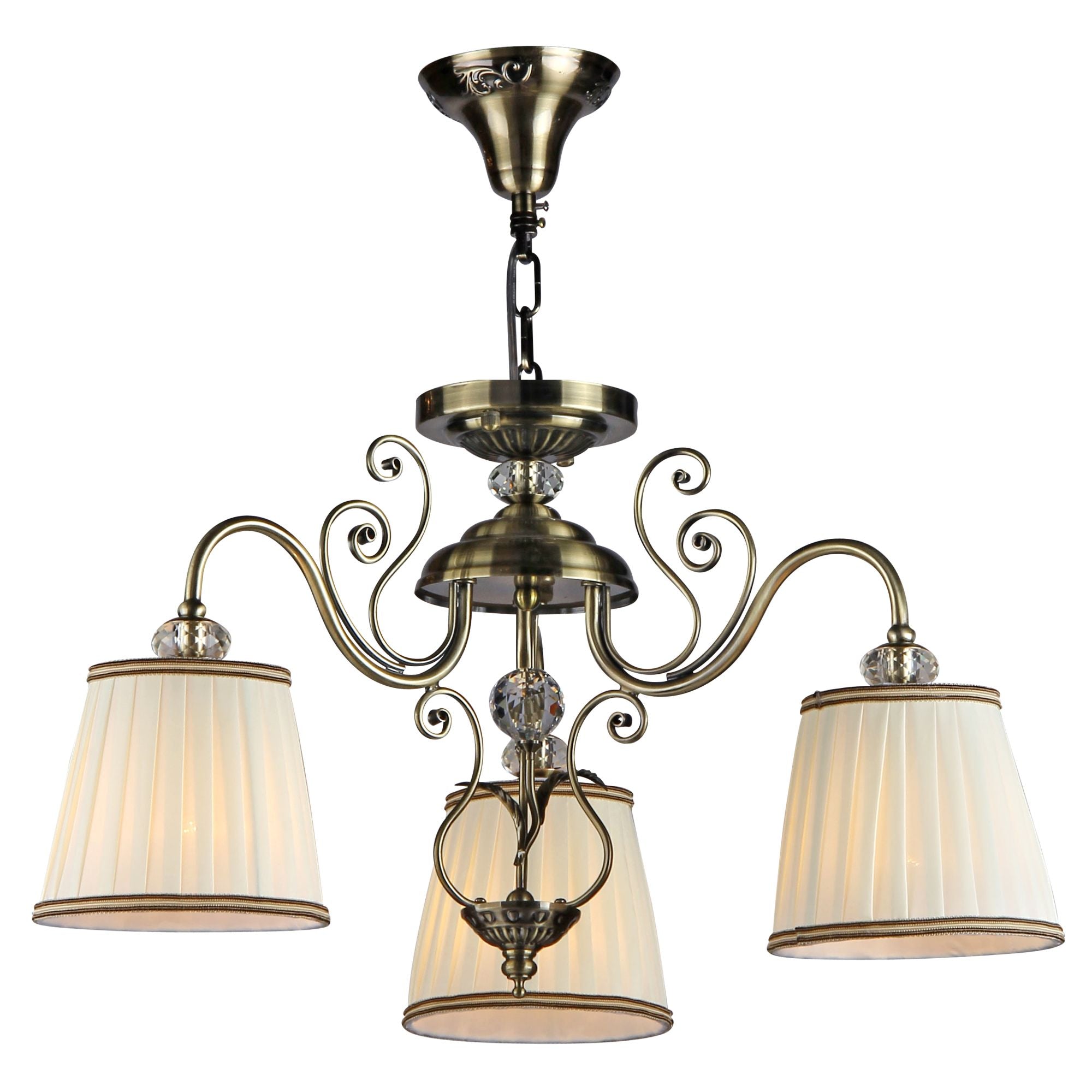 Lampadario Elegant in Metallo Vintage Bronzo Antique