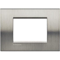 Bticino Living Light placca quadra 3 moduli