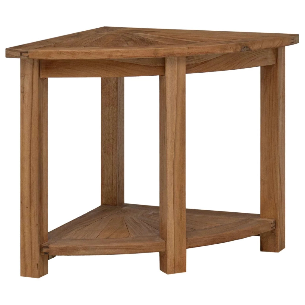 Tavolo Laterale da Bagno Naturale 45 x 45 x 46 cm 42024270