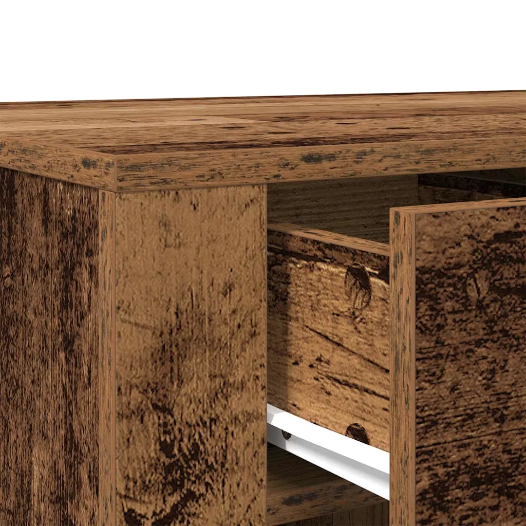 Scrivania Legno Antico 100x49x75 cm in Legno Multistrato 857099