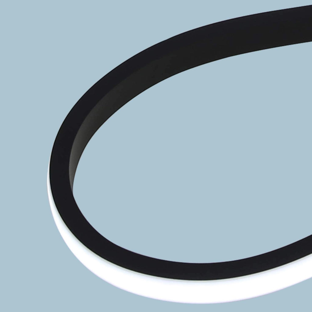 Lampada a sospensione ZMH a LED con altezza regolabile 62W telecomando per camera da letto
