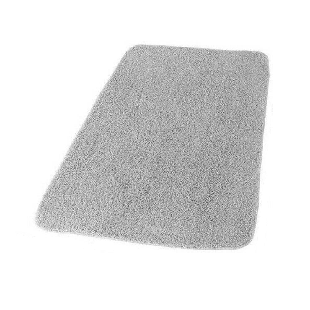 Trade Shop - Tappeto Tappetino Per Bagno Arredo Casa 45 X 75cm Colore Grigio In Tessuto 69864 -
