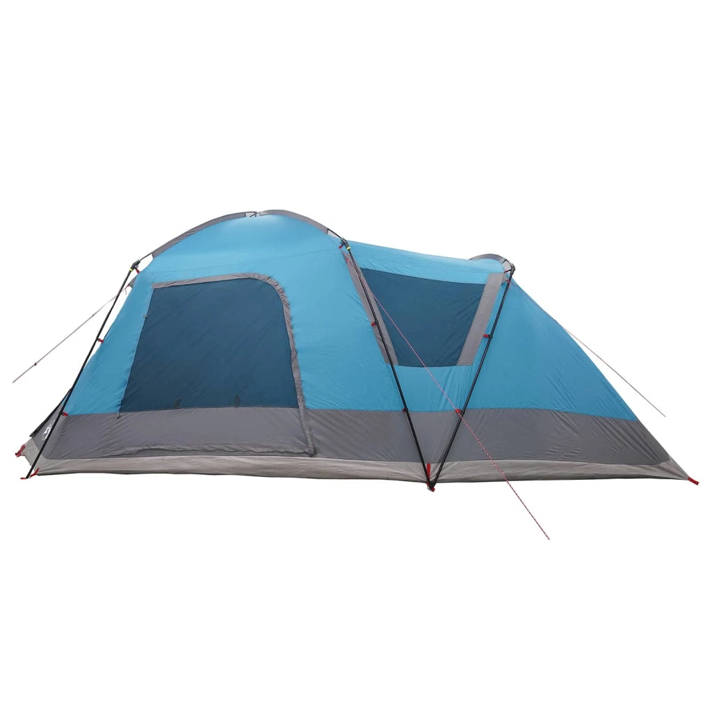 Tenda Capanna con tetto Blu 12-Persone Poliestere e Acciaio 42028572