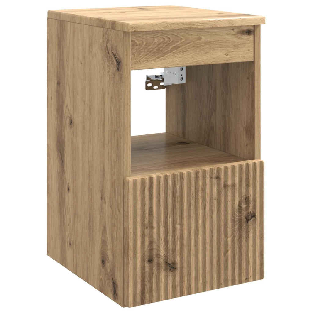 Set di mobili per il bagno 5 pz Rovere Artigianale 3405992