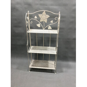 C SCAFFALE 3 RIPIANI 60X28X127CM BIANCO ANT EPOQUE- 2,0 pz