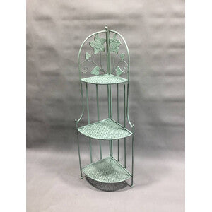 C ANGOLIERA 3 RIPIANI 49X33X126CM VERDE SALVIA EPOQUE- 2,0 pz