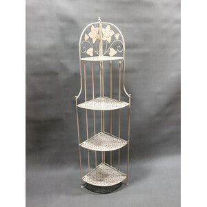 C ANGOLIERA 4 RIPIANI 49X33X156CM BIANCO ANT EPOQUE- 2,0 pz