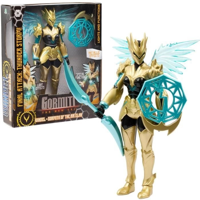 Figura articolata - GORMITI - Gormiti con attacco Aria Leggera - Windel - 27 cm - da 4 anni - GRV072