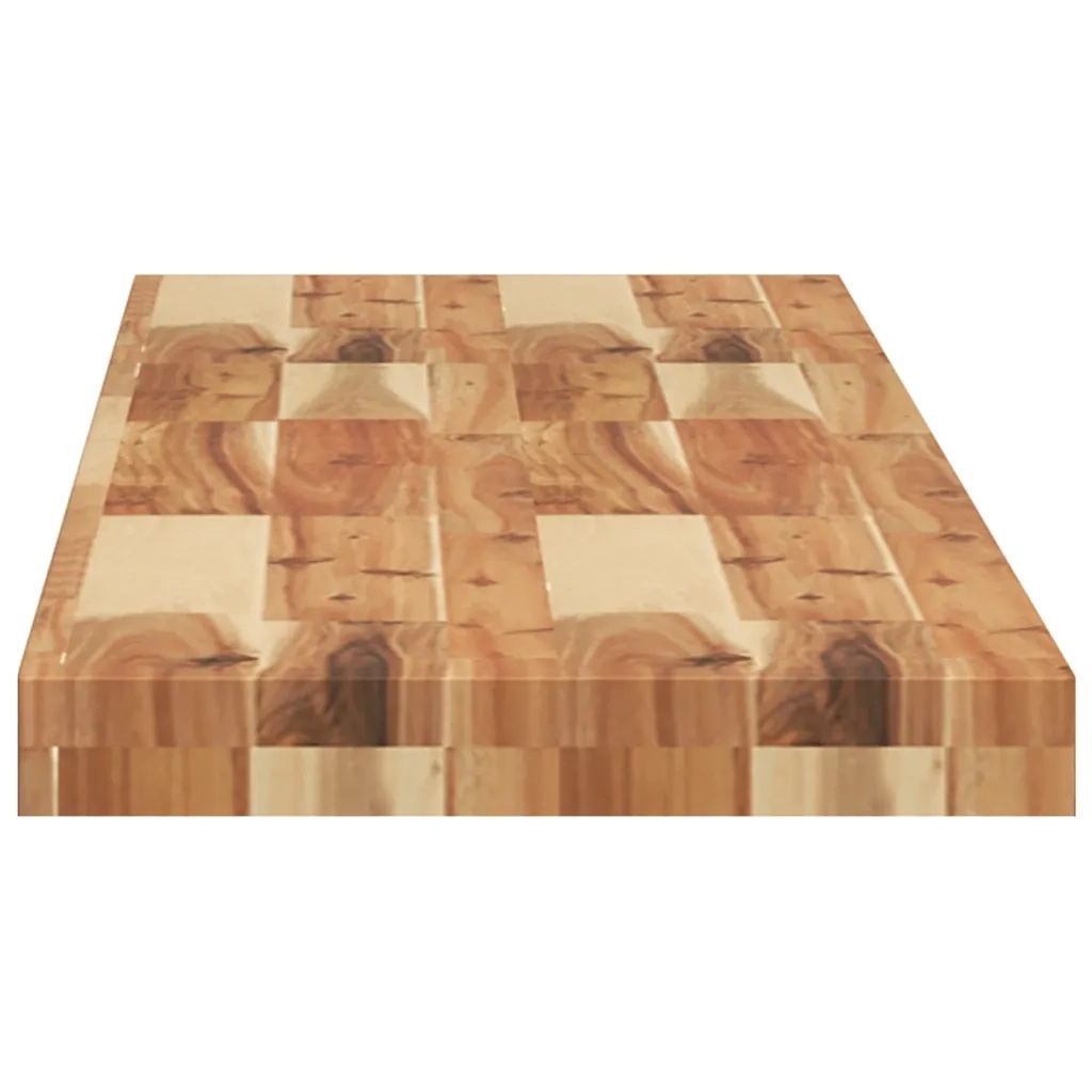 vidaXL Mensole da Parete 3 pz 160x30x4 cm Legno Acacia Rifinito a Olio