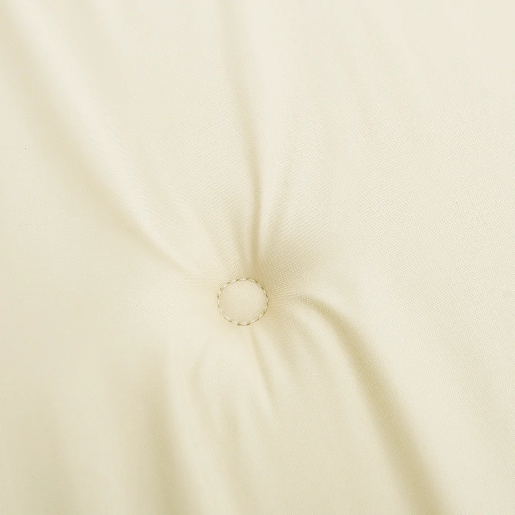 Cuscini per Sedia 4 pz Crema 40x40x4 cm in Tessuto Oxford 47590