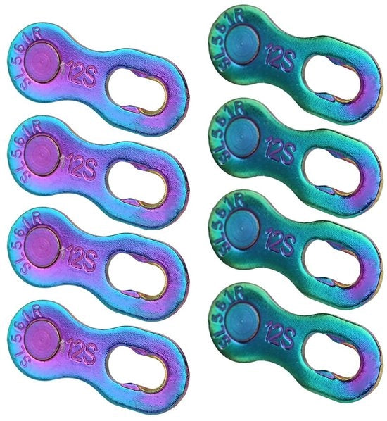 Catenaccio Rapido - 12 Velocità - Durata Indistruttibile - Compatibilità Precisa - Manutenzione Facile - Adatto per Catenacci - Acciaio Premium - Catenaccio per Bicicletta