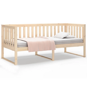 Letto singolo | Letto per adulti | Dormeuse senza Materasso 90x200 cm in Legno Massello di Pino