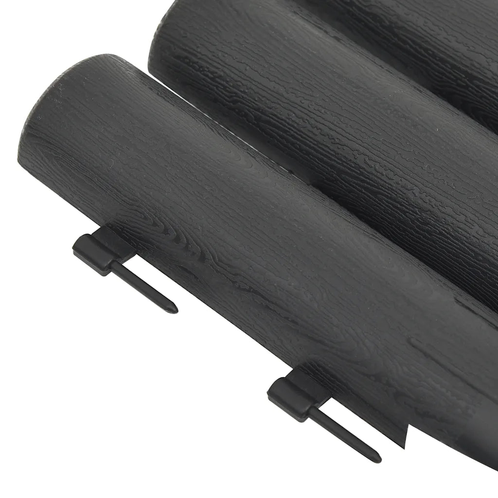 Bordature per Prato 36 pz Antracite 10 m in PP 314681