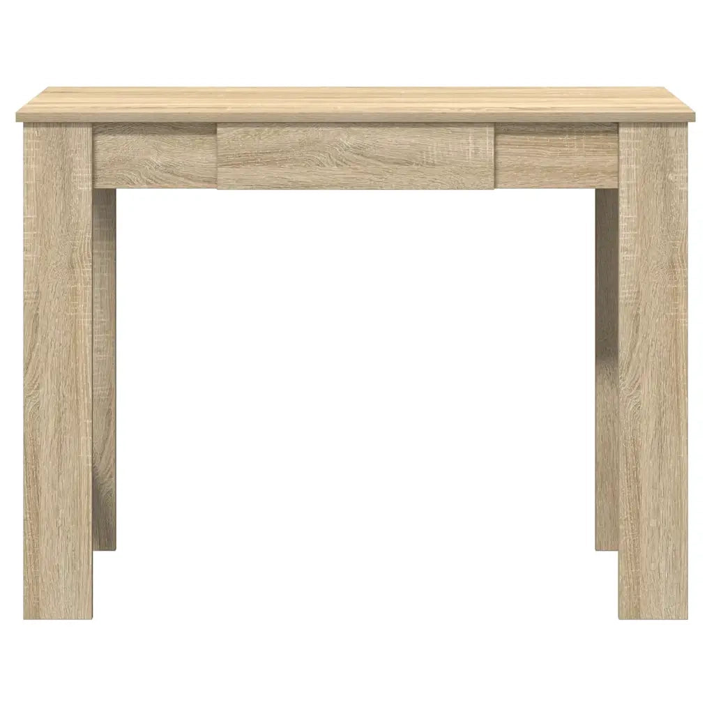 Scrivania Rovere Sonoma 100x45x75 cm in Legno Multistrato 860429
