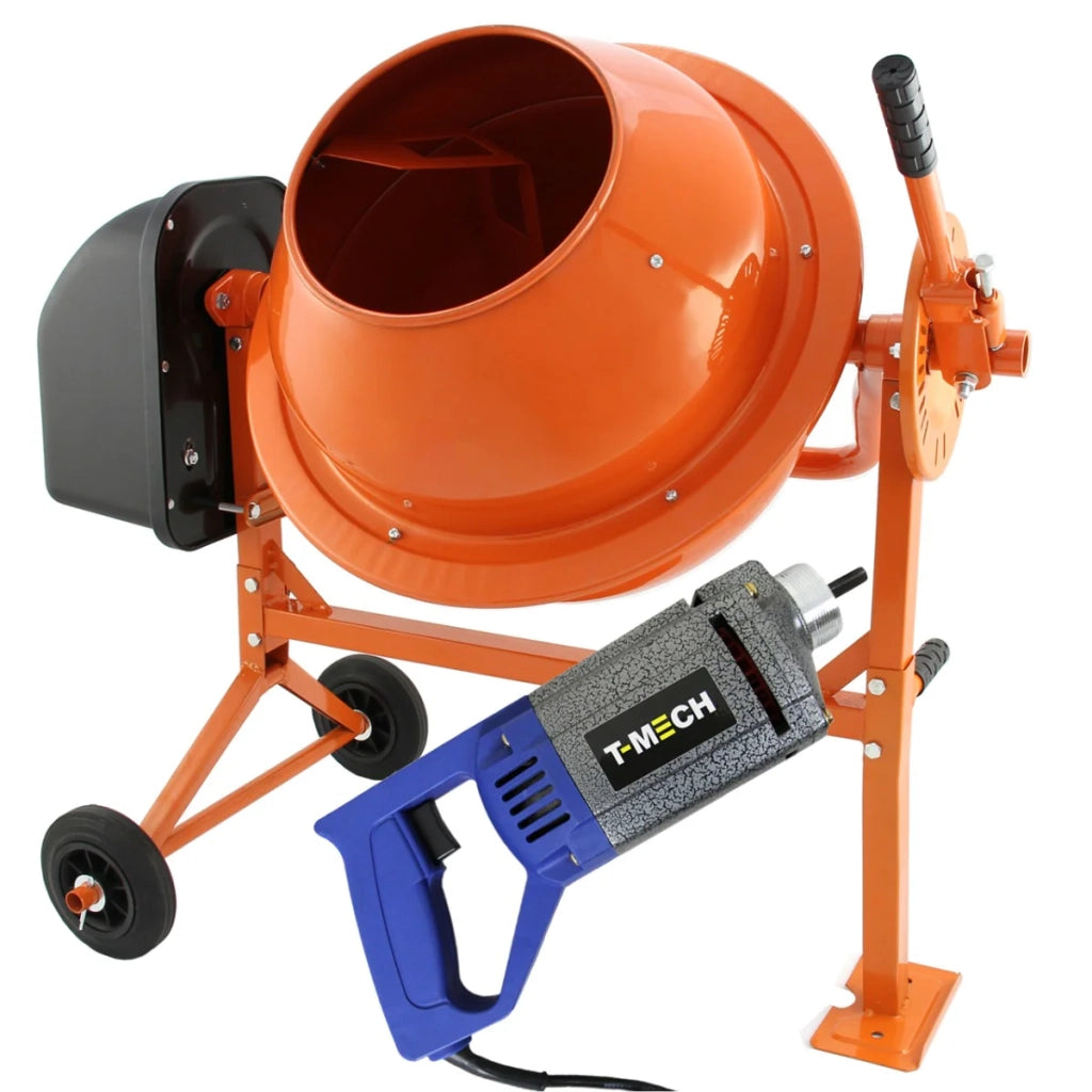 Coclea da Terra 3HP con 3 Trapani di Diverso Diametro & Kit di Sicurezza