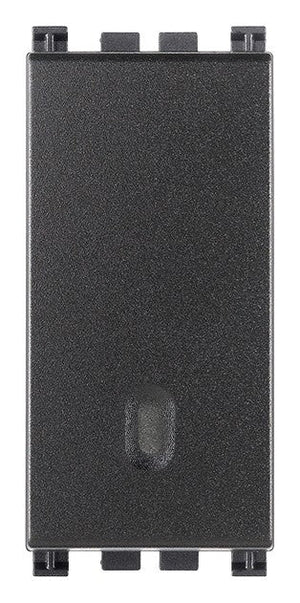 VIMAR Pulsante 1P NO 10A grigio - 19008