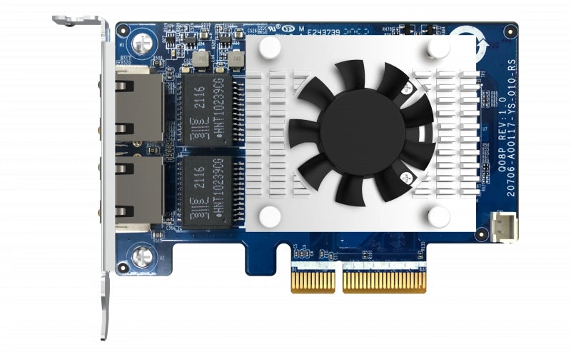 Qnap qxg-10g2tb scheda di rete e adattatore interno ethernet 10000 mbit/s