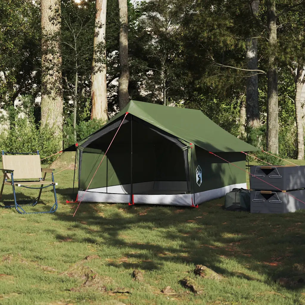 Tenda da Campeggio per 2 Persone Verde Oliva Impermeabile 4009621