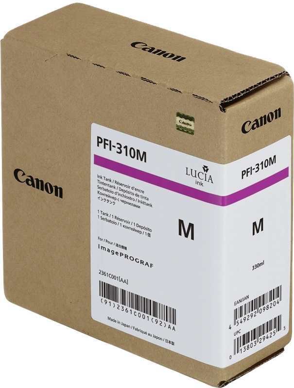 Canon PFI-310M cartuccia d'inchiostro Originale Magenta
