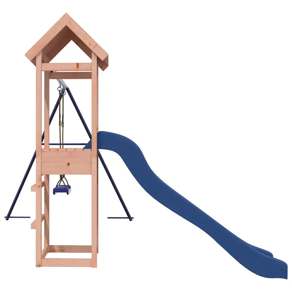 Set da Gioco da Esterno in Legno Massello di Douglas