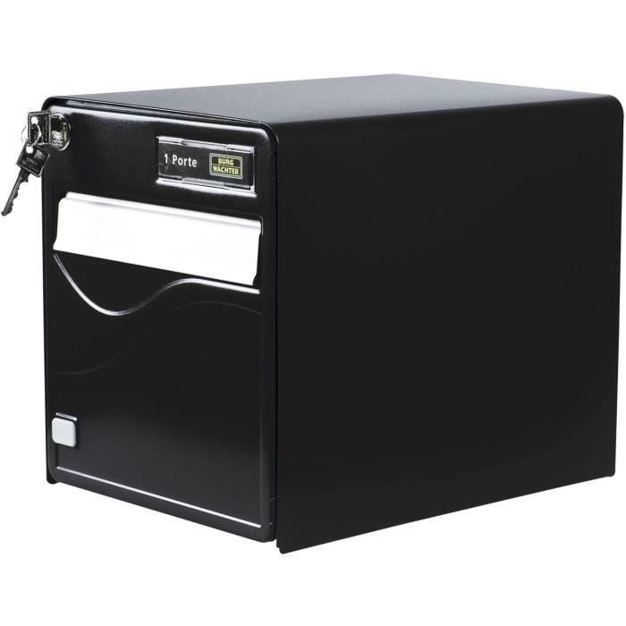 Box Burg Wachter Baltic 1 porta - Acciaio zincato - Apertura laterale - Nero - Made in Francia