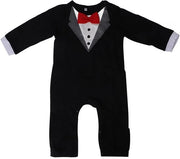 Set di abbigliamento per bambini con manica a volo - Nero - Tela di cotone - Taglia 80 cm - Respira bene e facile da indossare