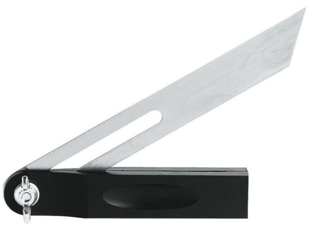 Falsa Squadra Stanley In Manico Sintetico Lama Acciaio Taglio 210 Mm - Stanley