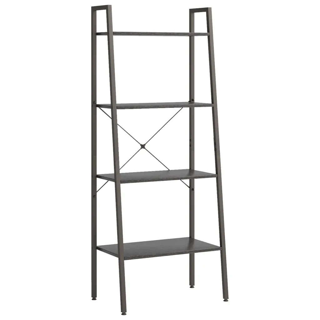 Scaffale Autoportante con 4 Ripiani Nero 56x35x140 cm CFW4741224