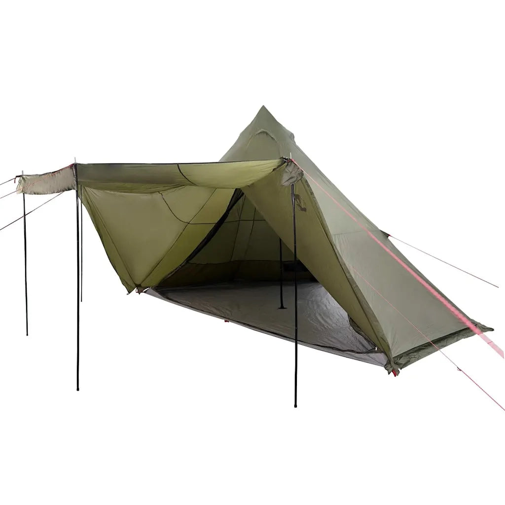 Tenda Familiare Tipi per 8 Persone Verde Oliva Impermeabile