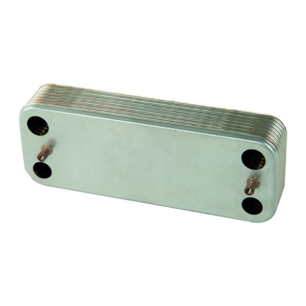 SCAMBIATORE DI CALORE SALDOBRASATO A PIASTRE PER CALDAIA MURALE - 14 PIASTRE