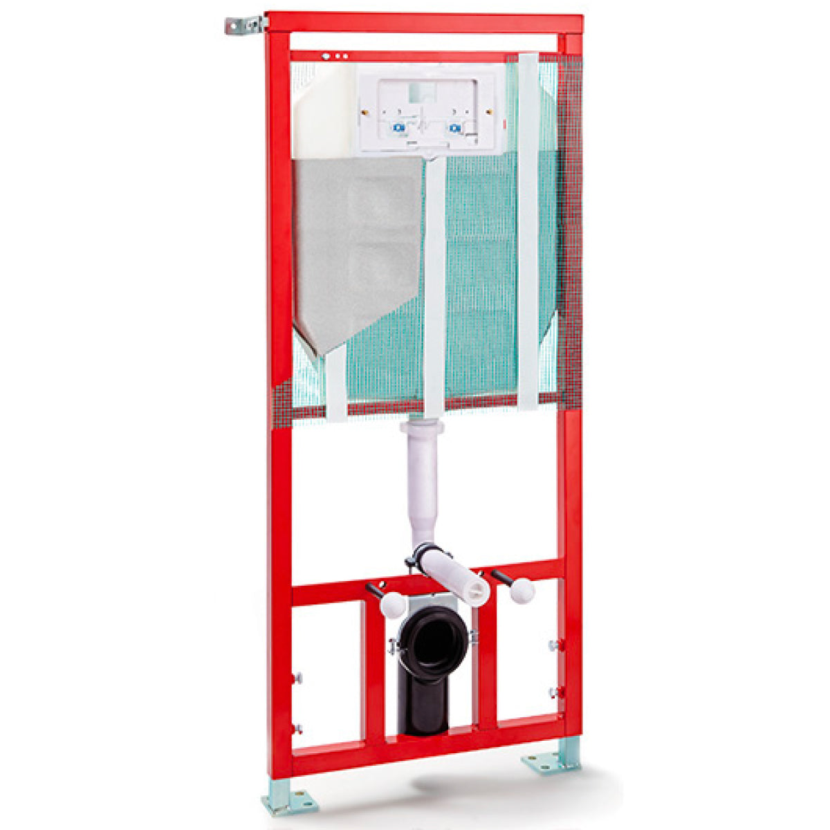 MODULO ECO AD INCASSO ANTICONDENSA INSTALLAZIONE SU CARTONGESSO PER WC SOSPESI - 9-4 LT - ANTICONDENSA  - CAT