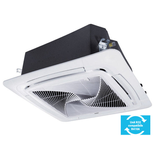 UNITA' INTERNA CLIMATIZZATORE MONO-MULTI CASSETTA MODELLO ROUND FLOW R32/R410A - 43000 BTU  - HAI