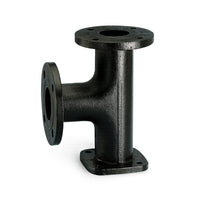 PIEDE FLANGIATO PER IDRANTE IN GHISA NERO DN80 - DN 80  - BOC