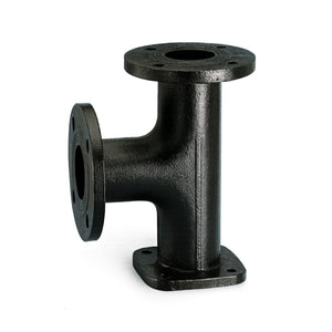 PIEDE FLANGIATO PER IDRANTE IN GHISA NERO DN80 - DN 80  - BOC