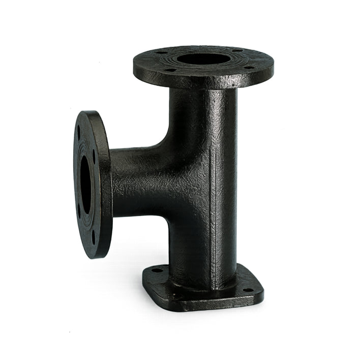 PIEDE FLANGIATO PER IDRANTE IN GHISA NERO DN80 - DN 80  - BOC