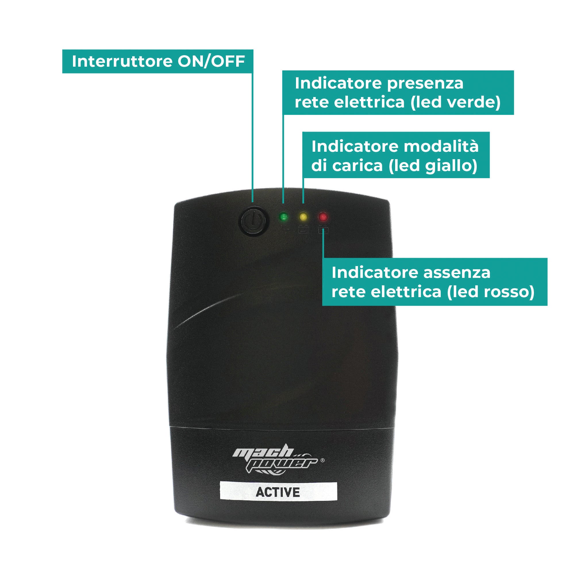 UPS GRUPPO DI CONTINUITÀ  600VA/290W