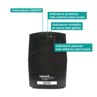 UPS GRUPPO DI CONTINUITÀ  600VA/290W