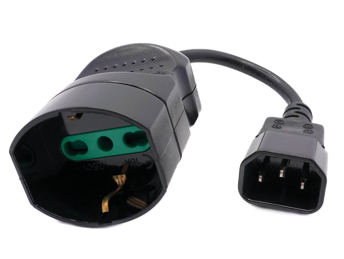 CAVO ALIMENTAZIONE IEC/SCHUKO PER GRUPPO DI CONTINUITÀ UPS