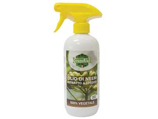 INSETTICIDA OLIO NEEM SPRAY- - gr.500 - 6 pezzi GREENWALL